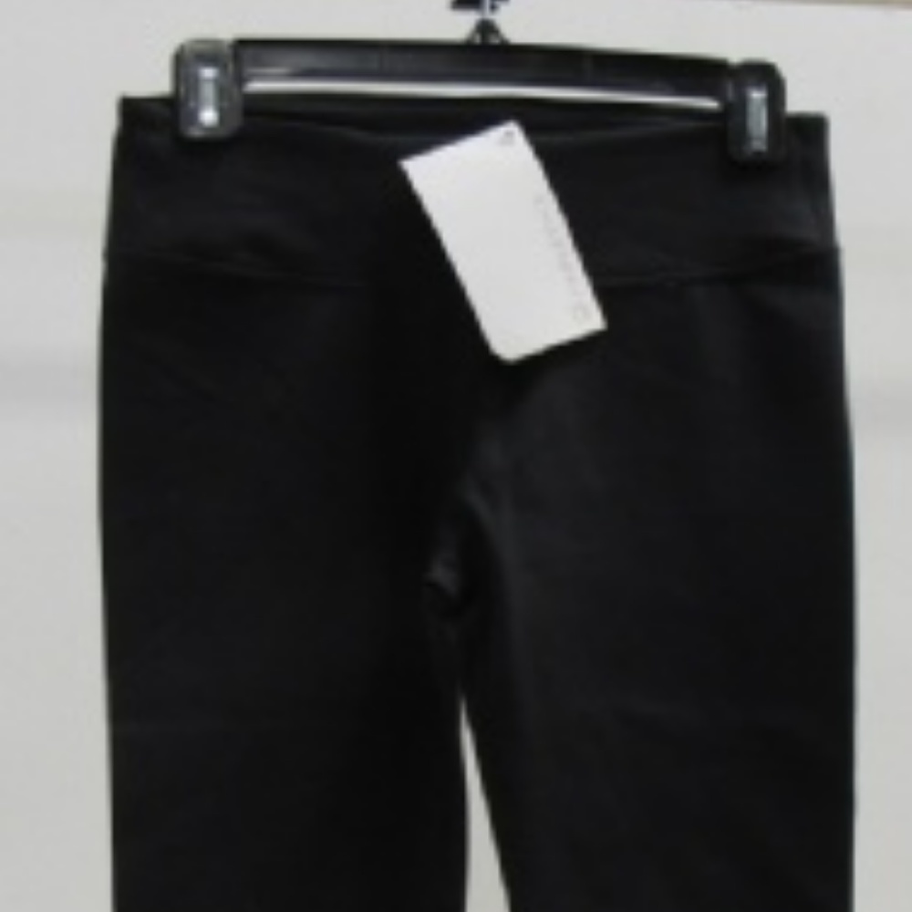 Fabletics Black Compression Athletic Capris SMALL